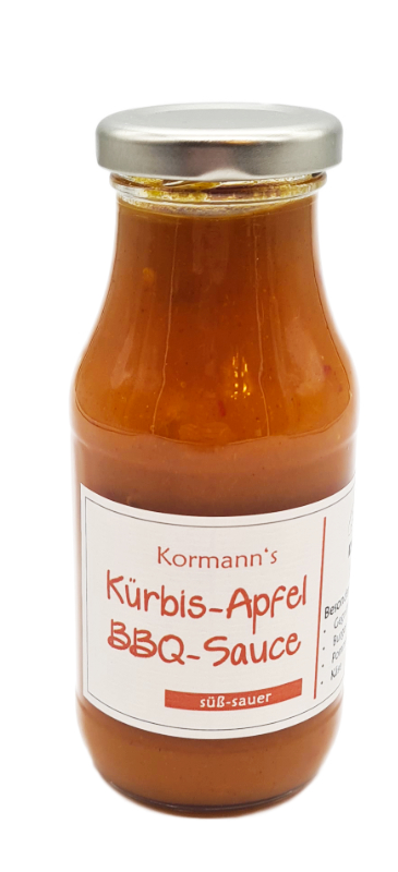 Kürbis-Apfel-BBQ-Sauce 215 ml